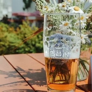 Bierglas mit LOGO