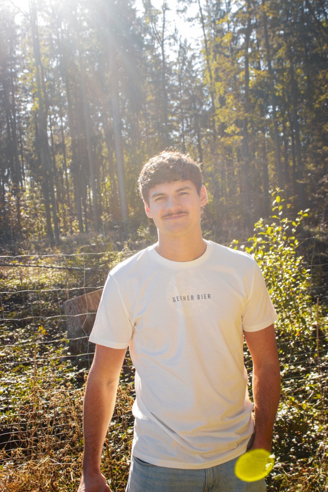 T-Shirt Weiß Grafik